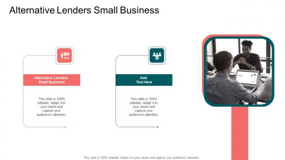 Alternative Lenders Small Business In Powerpoint And Google Slides Cpb