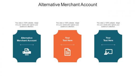 Alternative Merchant Account Ppt Powerpoint Presentation Styles Visual Aids Cpb