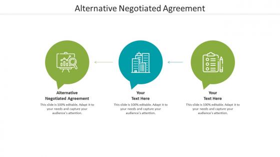 Alternative negotiated agreement ppt powerpoint presentation styles outfit cpb