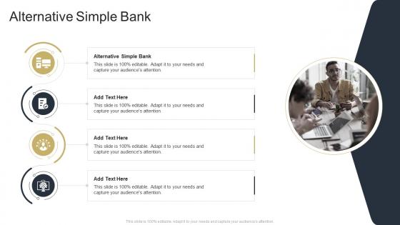 Alternative Simple Bank In Powerpoint And Google Slides Cpb