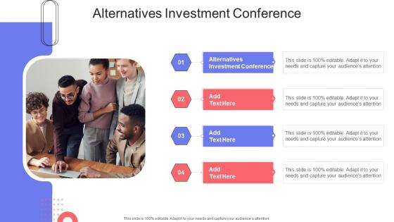 Alternatives Investment Conference In Powerpoint And Google Slides Cpb
