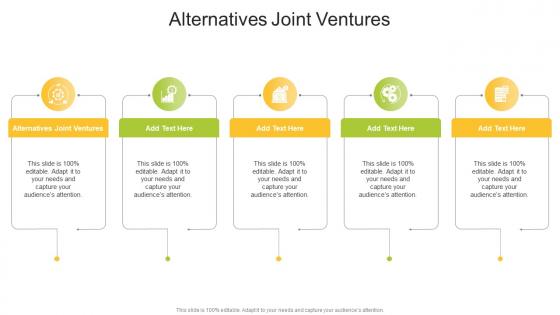 Alternatives Joint Ventures In Powerpoint And Google Slides Cpb
