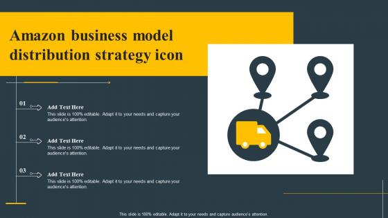 Amazon Business Model Distribution Strategy Icon