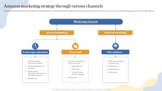 Amazon Marketing Strategy Through Various Channels