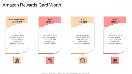 Amazon Rewards Card Worth In Powerpoint And Google Slides Cpb