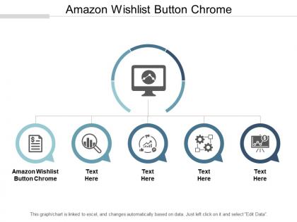 Amazon wishlist button chrome ppt powerpoint presentation file graphic tips cpb