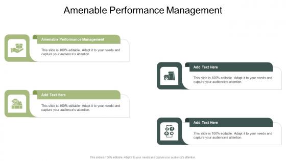 Amenable Performance Management In Powerpoint And Google Slides Cpb