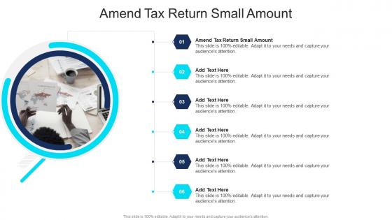 Amend Tax Return Small Amount In Powerpoint And Google Slides Cpb