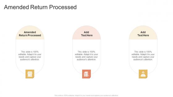 Amended Return Processed In Powerpoint And Google Slides Cpb
