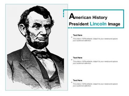 American history president lincoln image
