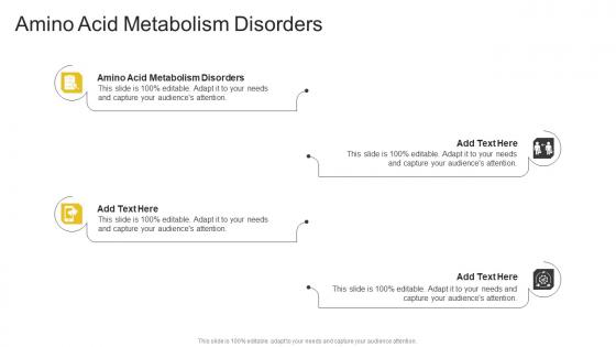 Amino Acid Metabolism Disorders In Powerpoint And Google Slides Cpb