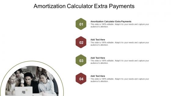 Amortization Calculator Extra Payments In Powerpoint And Google Slides Cpb