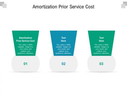 Amortization prior service cost ppt powerpoint presentation portfolio icons cpb
