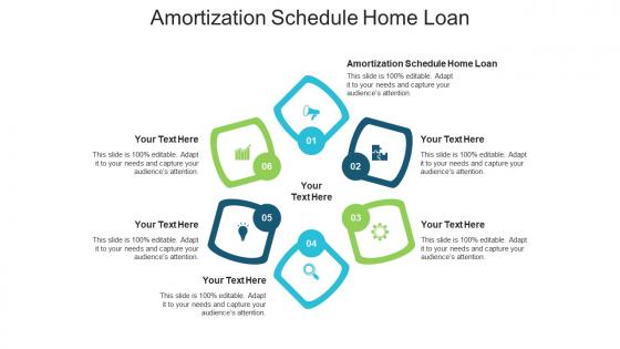 Amortization schedule home loan ppt powerpoint presentation inspiration deck cpb