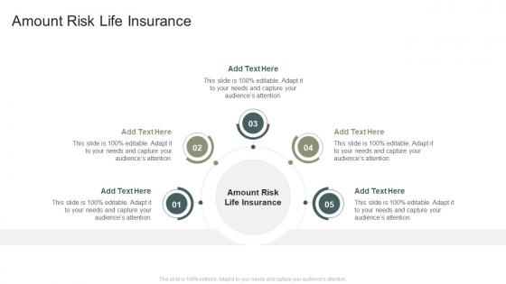 Amount Risk Life Insurance In Powerpoint And Google Slides Cpb