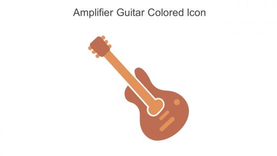 Amplifier Guitar Colored Icon In Powerpoint Pptx Png And Editable Eps Format
