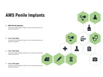 Ams penile implants ppt powerpoint presentation infographic template design templates