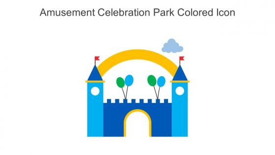 Amusement Celebration Park Colored Icon In Powerpoint Pptx Png And Editable Eps Format