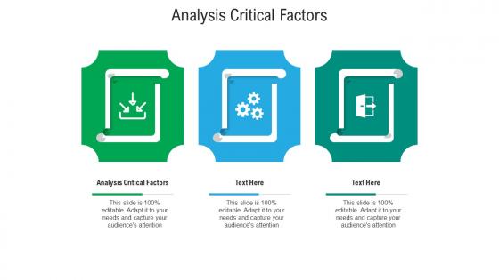 Analysis critical factors ppt powerpoint presentation portfolio graphics design cpb