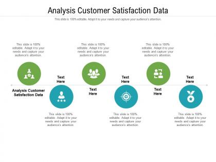 Analysis customer satisfaction data ppt powerpoint presentation ideas tips cpb