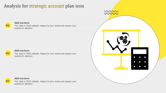 Analysis For Strategic Account Plan Icon
