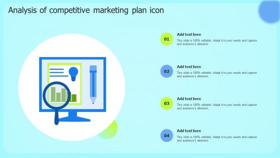 Analysis Of Competitive Marketing Plan Icon