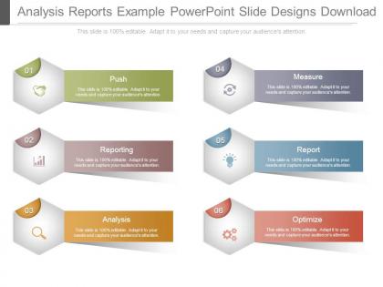 Analysis reports example powerpoint slide designs download
