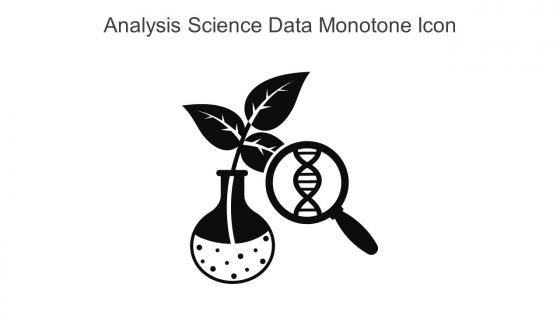 Analysis Science Data Monotone Icon In Powerpoint Pptx Png And Editable Eps Format