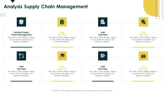 Analysis Supply Chain Management In Powerpoint And Google Slides Cpb