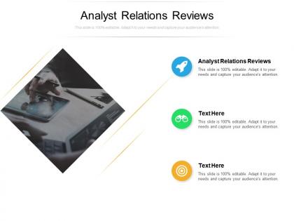 Analyst relations reviews ppt powerpoint presentation ideas example cpb