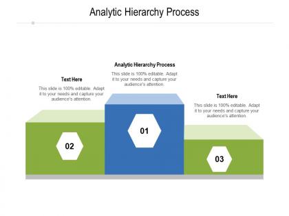 Analytic hierarchy process ppt powerpoint presentation summary deck cpb