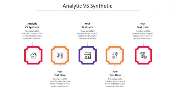 Analytic vs synthetic ppt powerpoint presentation portfolio gallery cpb