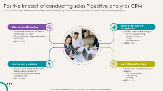 Analytical CRM Software Positive Impact Of Conducting Sales Pipedrive Analytics SA SS