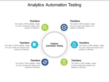 Analytics automation testing ppt powerpoint presentation pictures influencers cpb