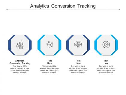 Analytics conversion tracking ppt powerpoint presentation styles templates cpb