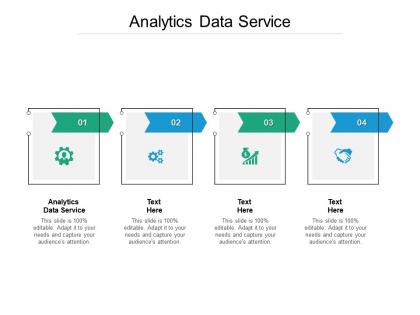 Analytics data service ppt powerpoint presentation summary graphics design cpb