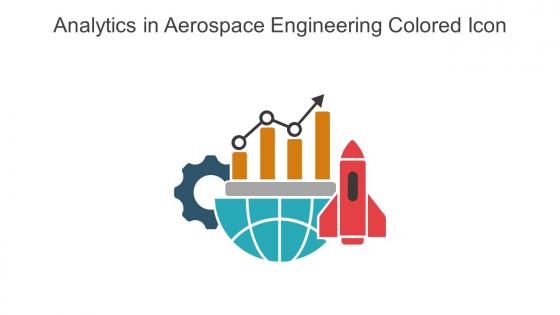 Analytics In Aerospace Engineering Colored Icon In Powerpoint Pptx Png And Editable Eps Format