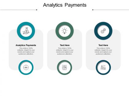 Analytics payments ppt powerpoint presentation gallery background designs cpb