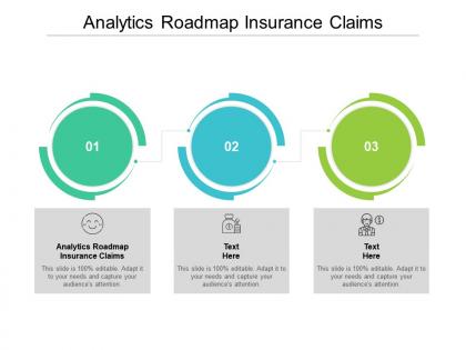 Analytics roadmap insurance claims ppt powerpoint presentation layouts layout ideas cpb