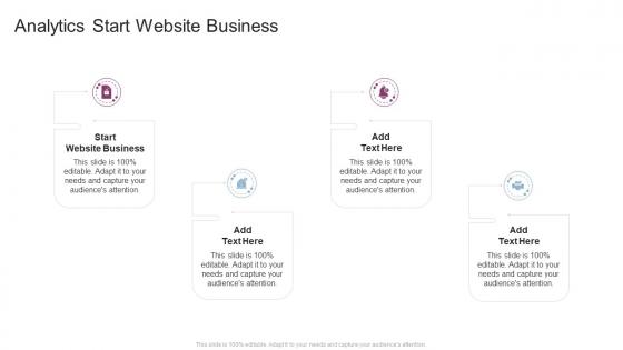 Analytics Start Website Business In Powerpoint And Google Slides Cpb