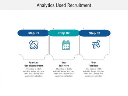 Analytics used recruitment ppt powerpoint presentation gallery files cpb