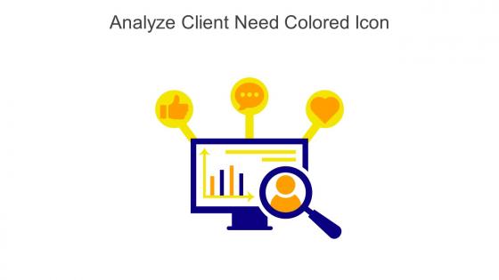 Analyze Client Need Colored Icon In Powerpoint Pptx Png And Editable Eps Format