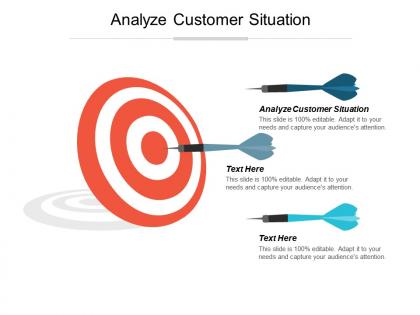 Analyze customer situation ppt powerpoint presentation infographic template slideshow cpb