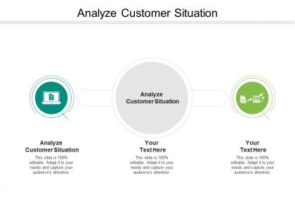 Analyze customer situation ppt powerpoint presentation layouts guide cpb