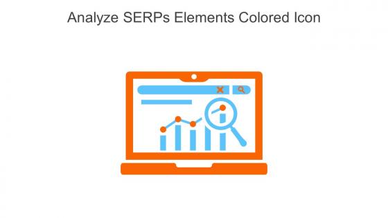 Analyze SERPs Elements Colored Icon In Powerpoint Pptx Png And Editable Eps Format