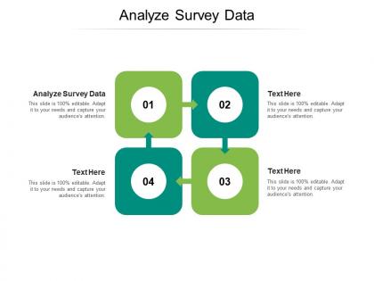 Analyze survey data ppt powerpoint presentation ideas slideshow cpb