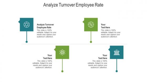 Analyze turnover employee rate ppt powerpoint presentation pictures influencers cpb