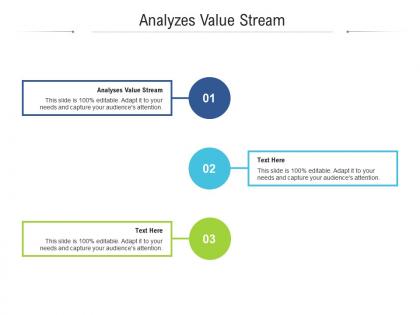 Analyzes value stream ppt powerpoint presentation styles ideas cpb