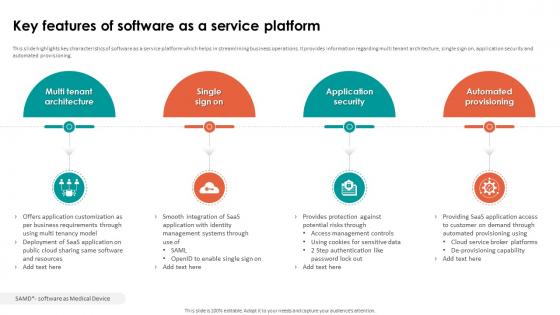 Analyzing Cloud Based Service Key Features Of Software As A Service Platform
