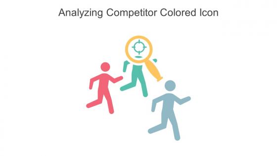 Analyzing Competitor Colored Icon In Powerpoint Pptx Png And Editable Eps Format